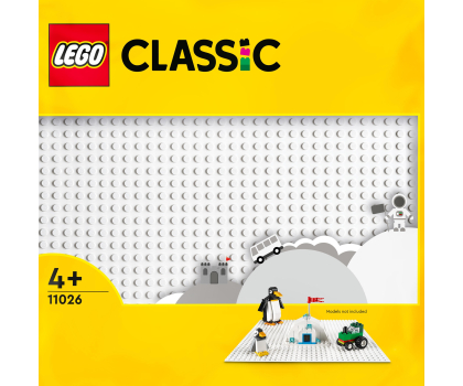 Klocki LEGO® LEGO Classic 11026 Biała płytka konstrukcyjna